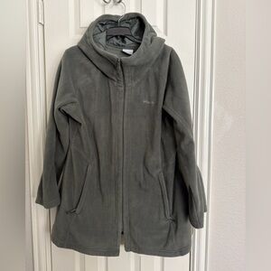 Columbia Hooded Fleece Jacket Coat Plus Size 1X NEW